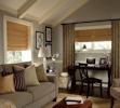 Roman Shades with Drapes